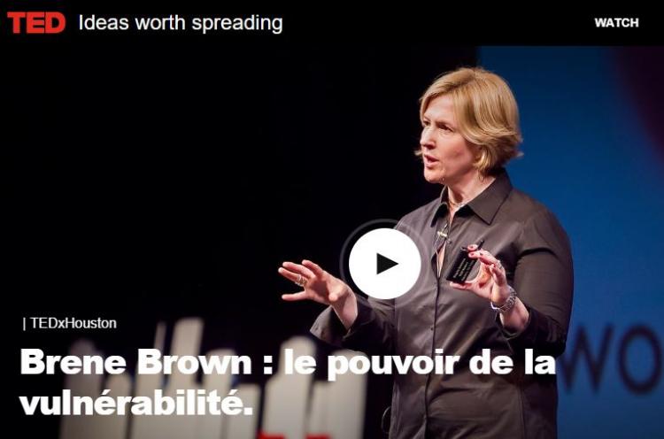 "Le pouvoir de la vulnérabilité", le TEDx inspirant de Brené Brown