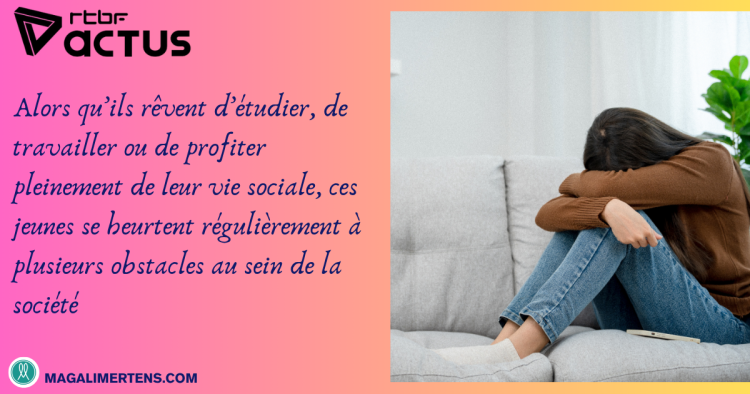 RTBF - Les jeunes atteints de maladie chronique veulent sensibiliser la société à leur réalité au quotidien